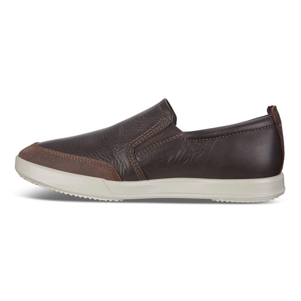 Slip On Hombre - ECCO Collin 2.0 Sneakers - Marrom - XYL704129